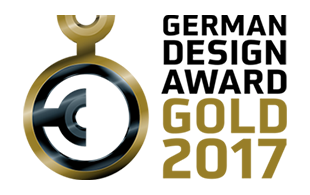 GERMAN DESIGN AWARD GOLD 2017